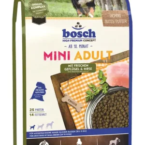 Top-Angebot bosch Mini Adult Geflügel & Hirse 3kg Hundetrockenfutter